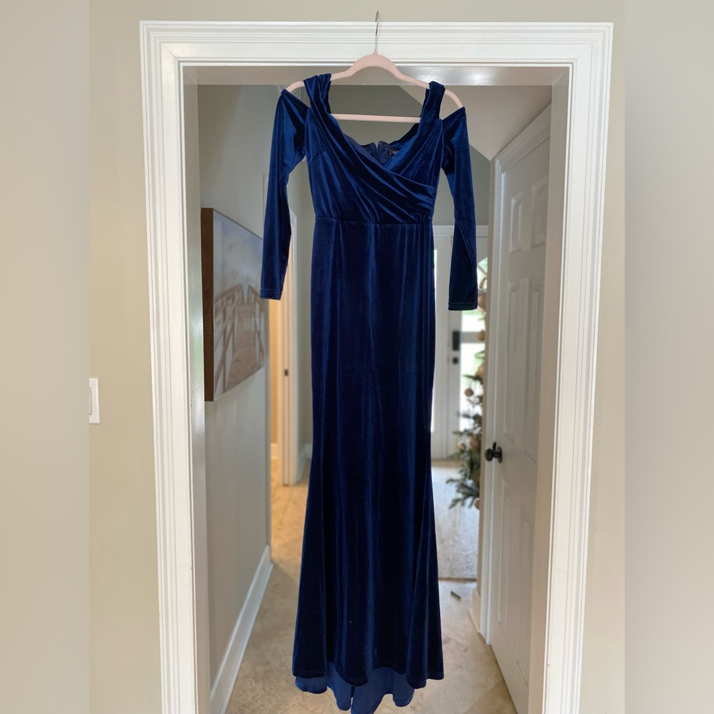 NWT Gorgeous Velvet Gown